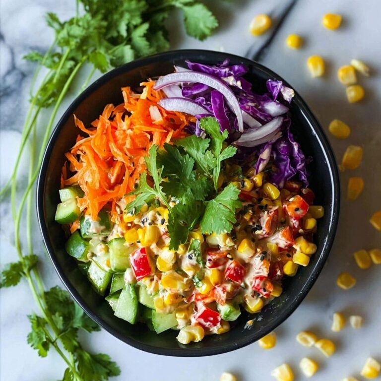 Mexican Corn Coleslaw Recipe