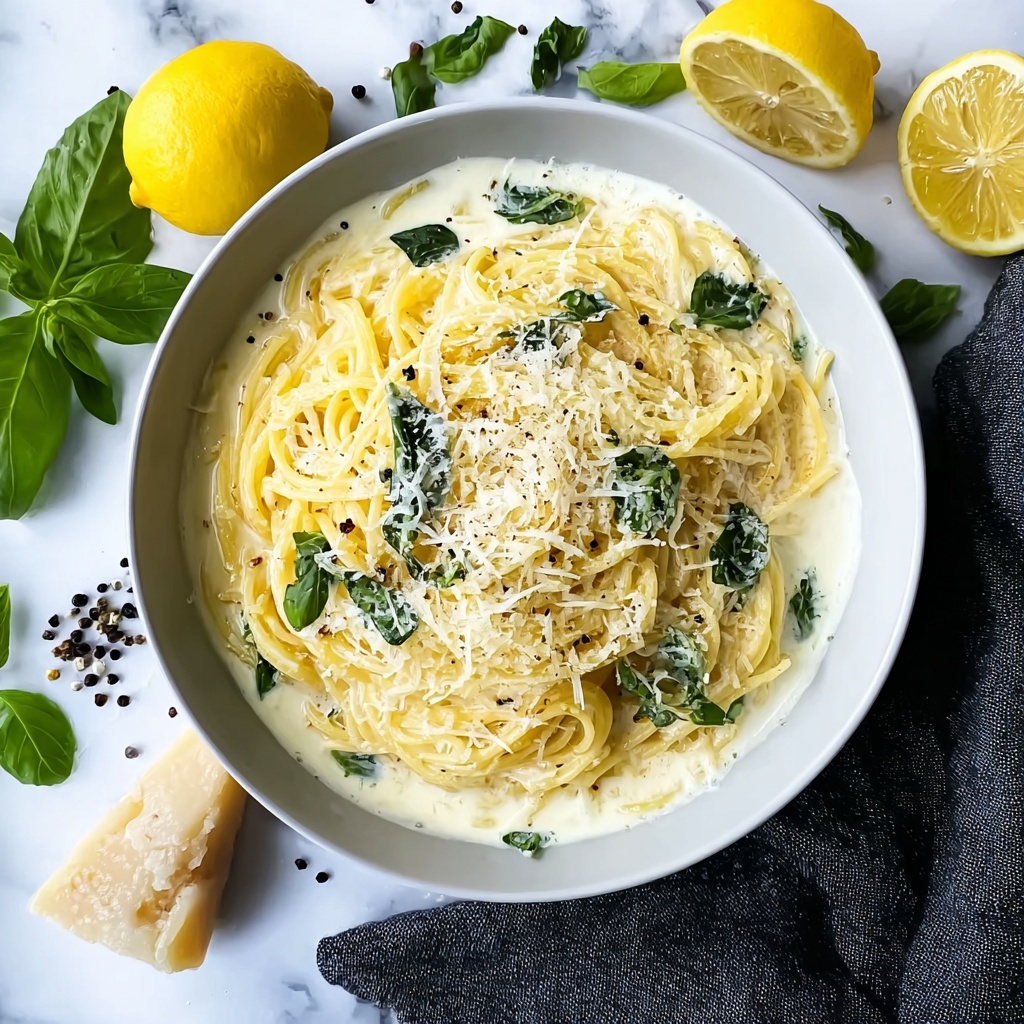 Creamy Lemon Pasta Recipe - Recipe Image