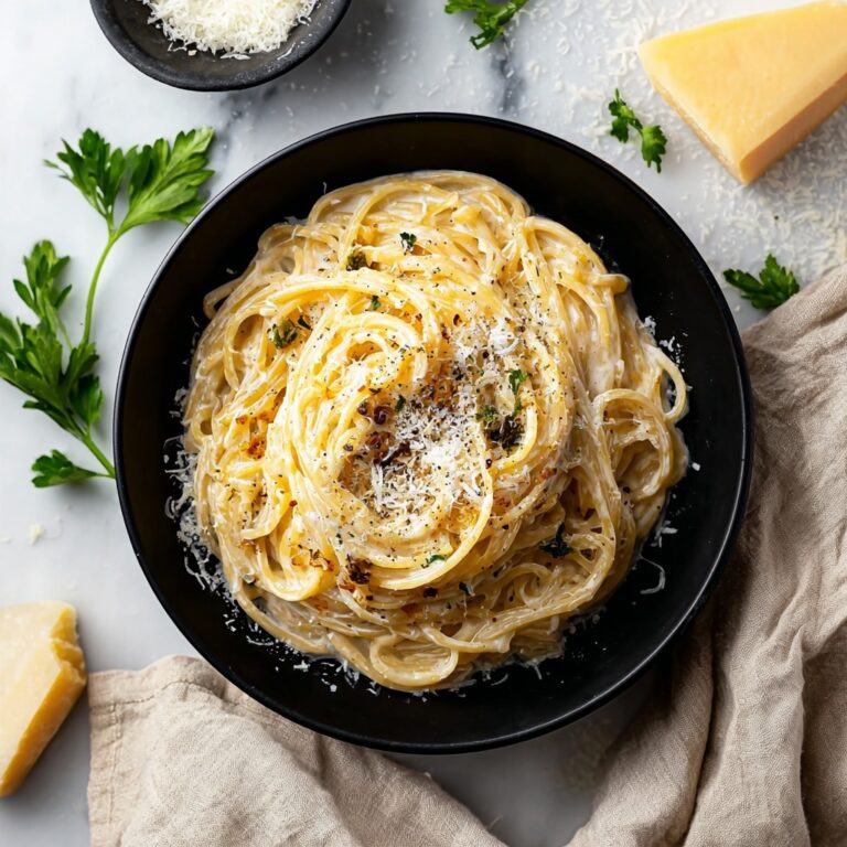 Caramel Onion Pasta with Balsamic Cream Sauce Recipe