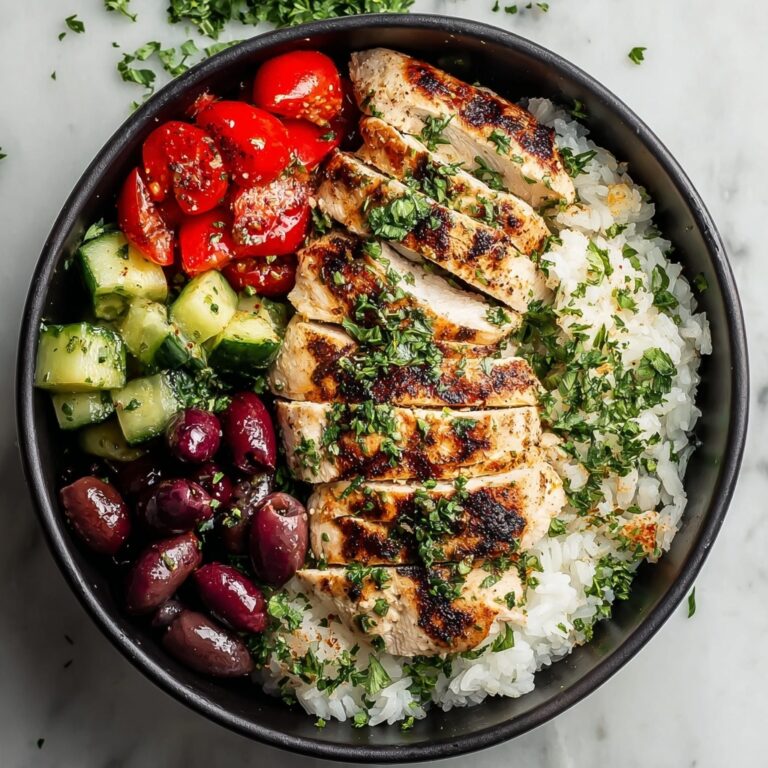 Low-Carb Greek Chicken Bowls Recipe