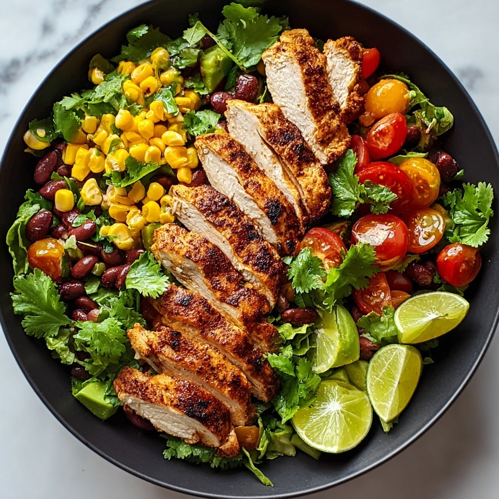Tex-Mex Chopped Chicken Salad Recipe - Recipe Image