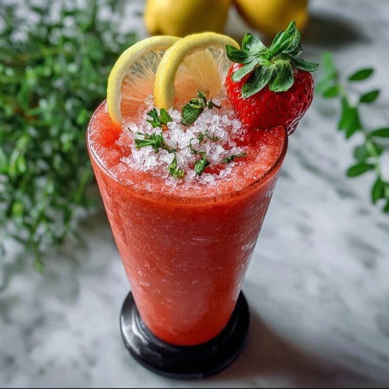 Frozen Strawberry Lemonade Recipe