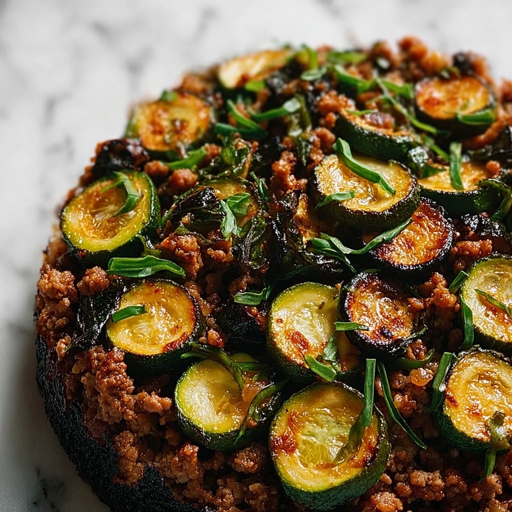 Ground Turkey Zucchini Skillet Recipe - Recipe Image