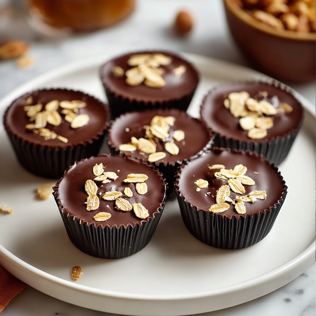 Fun No Bake Peanut Butter Oat Cups Recipe - Recipe Image