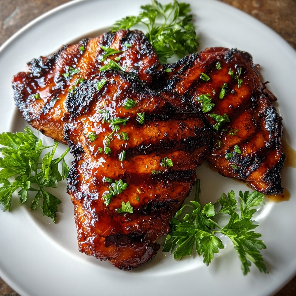 Juicy Grilled BBQ Chicken Recipe - Recipe Image