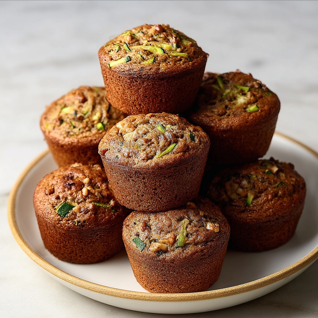 Banana Zucchini Muffins Recipe - Recipe Image