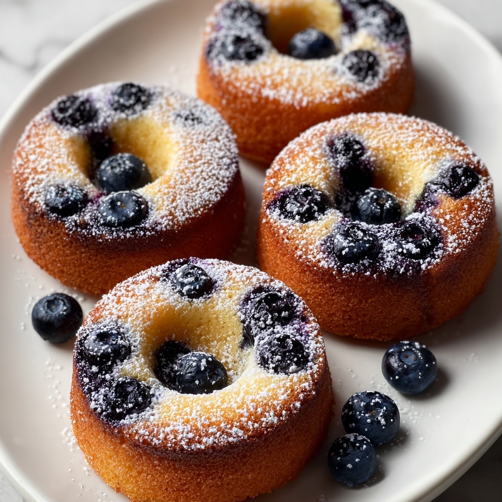 Baked Blueberry Donuts Recipe - Recipe Image