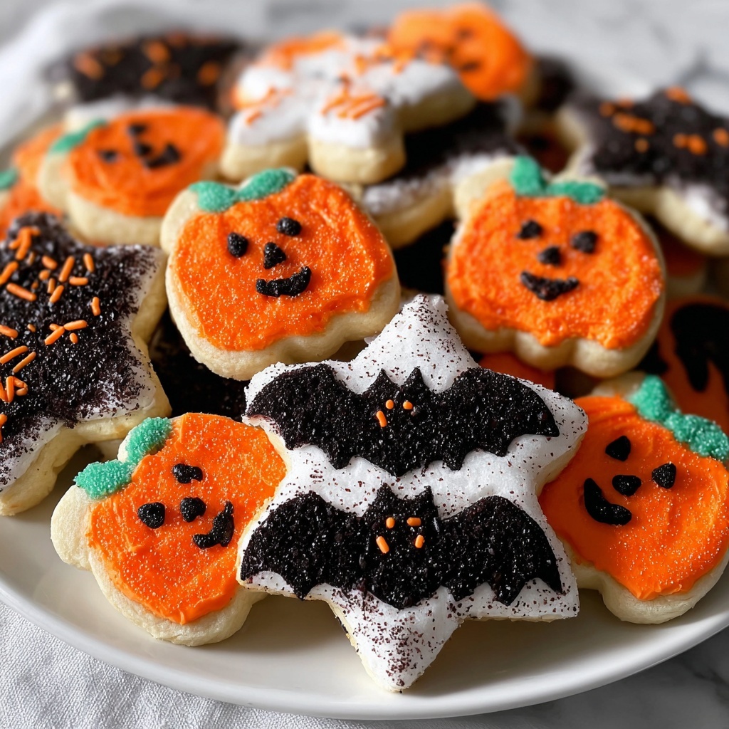 Halloween Shortbread Cookies Recipe - Recipe Image
