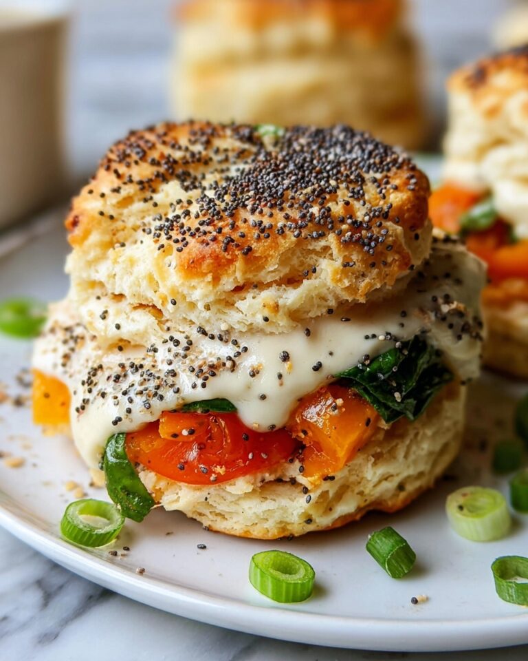 Everything Bagel Biscuit Sandwiches Recipe
