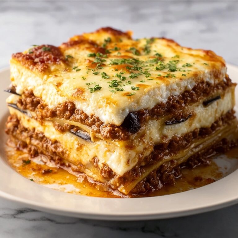 Classic Greek Eggplant Moussaka Recipe