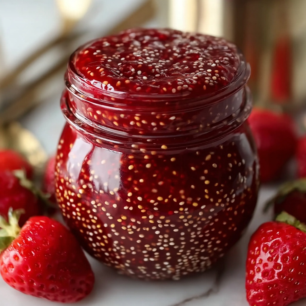 Quick and Easy Strawberry Jam Recipe - Recipe Image