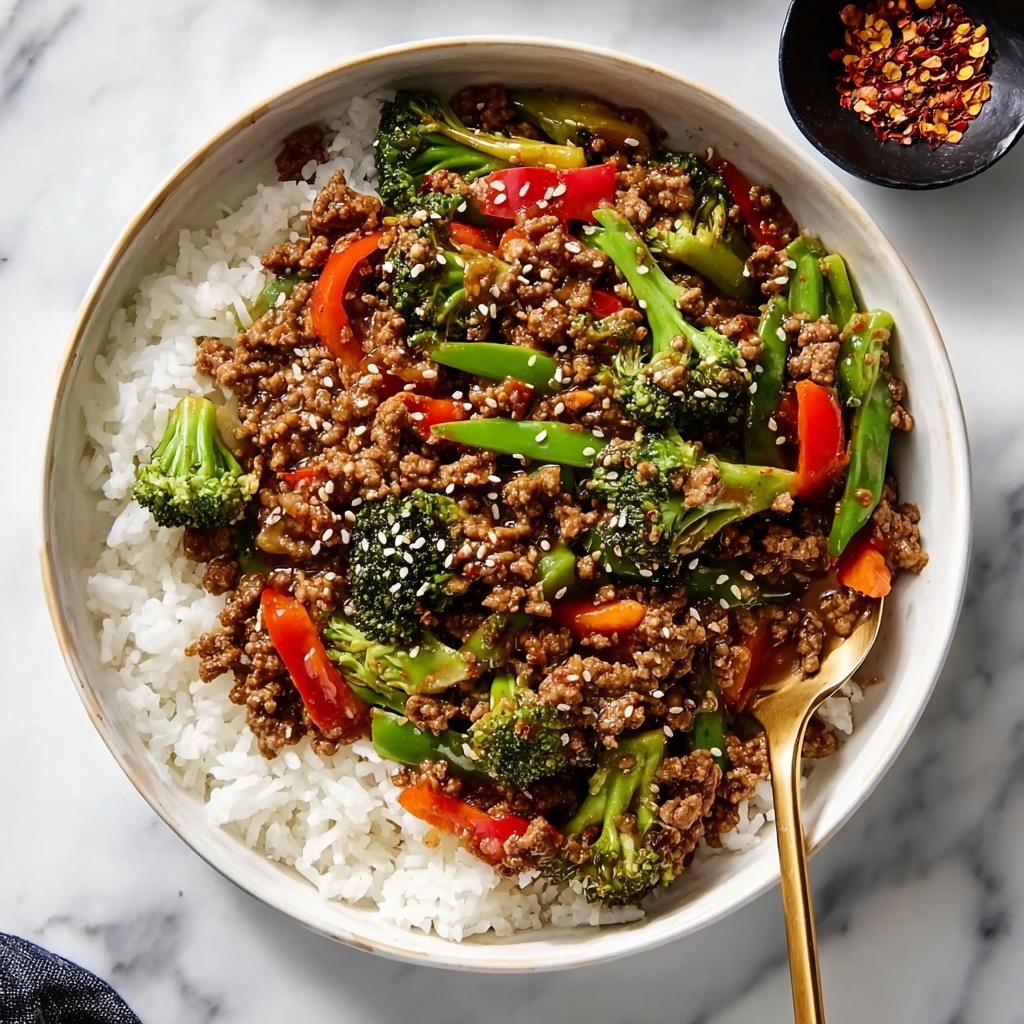 Teriyaki Beef Bowls Recipe - Recipe Image