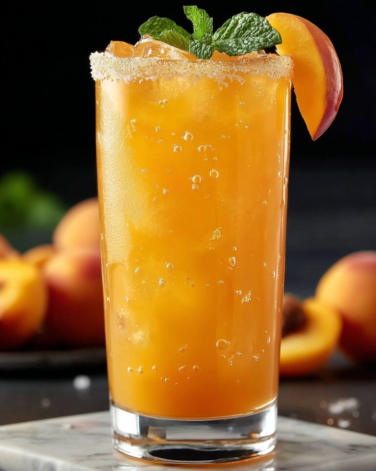 Golden Hour Peach Lemonade Recipe