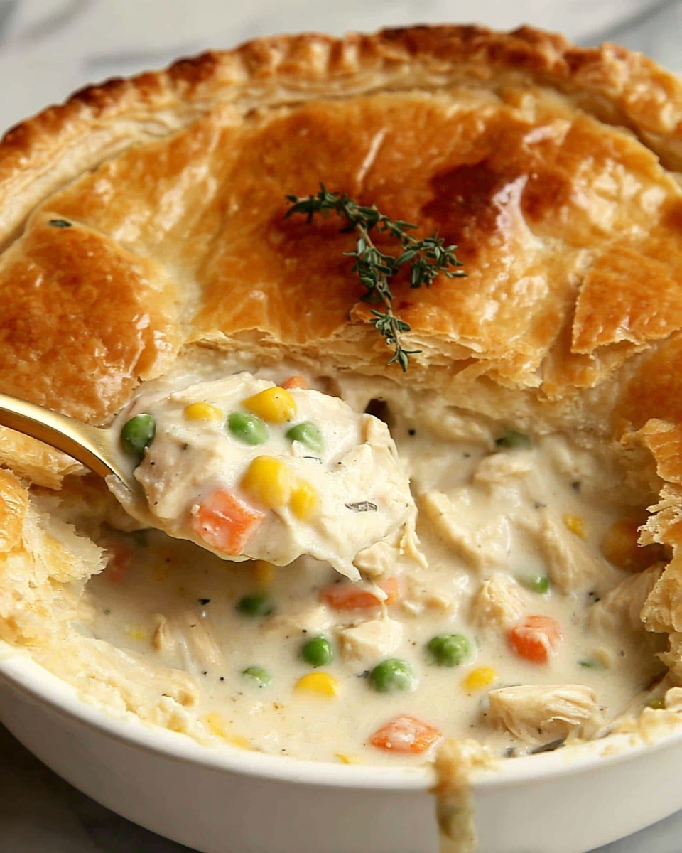 Bisquick Chicken Pot Pie Recipe - Recipe Image