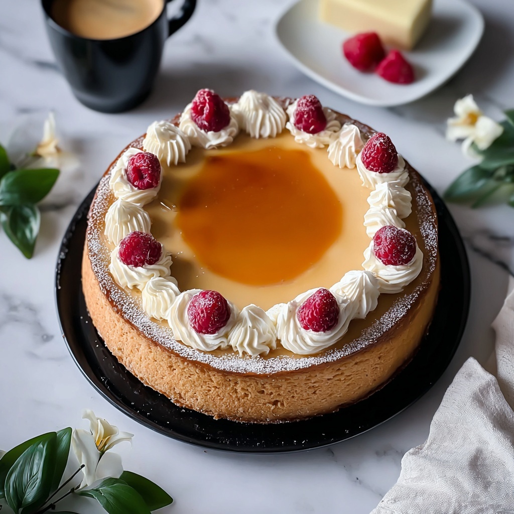 Creamy Caramel Cake Recipe - Recipe Image