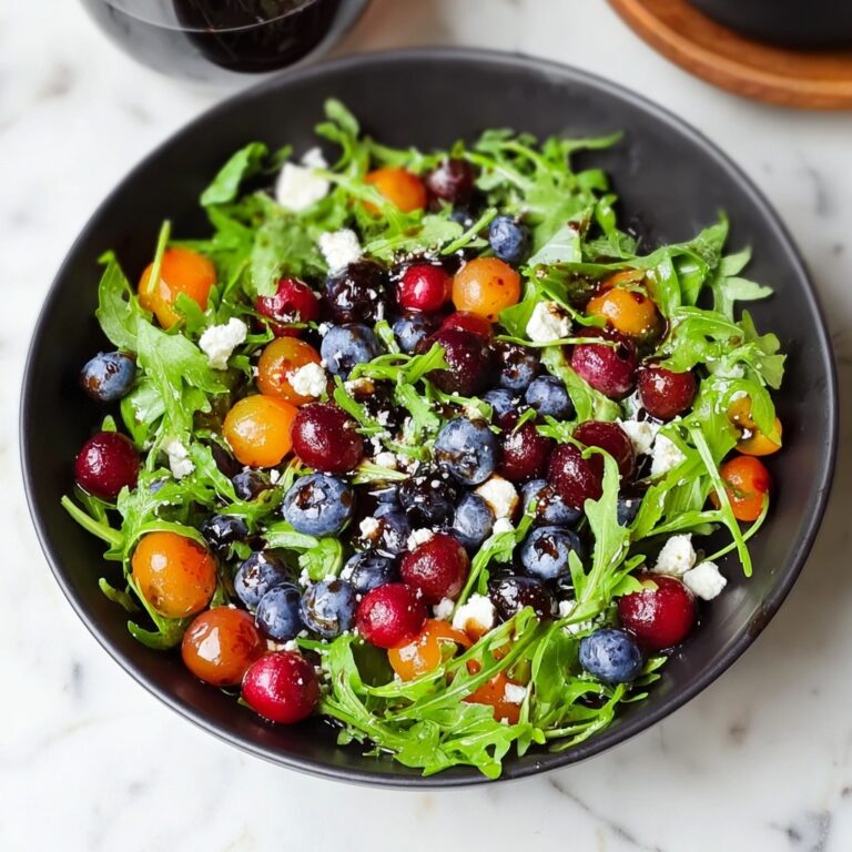 Cranberry Blueberry Salad with Blueberry Balsamic Dressing Recipe