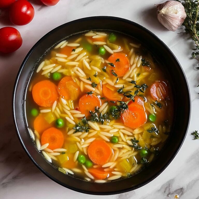 Orzo Vegetable Soup Recipe