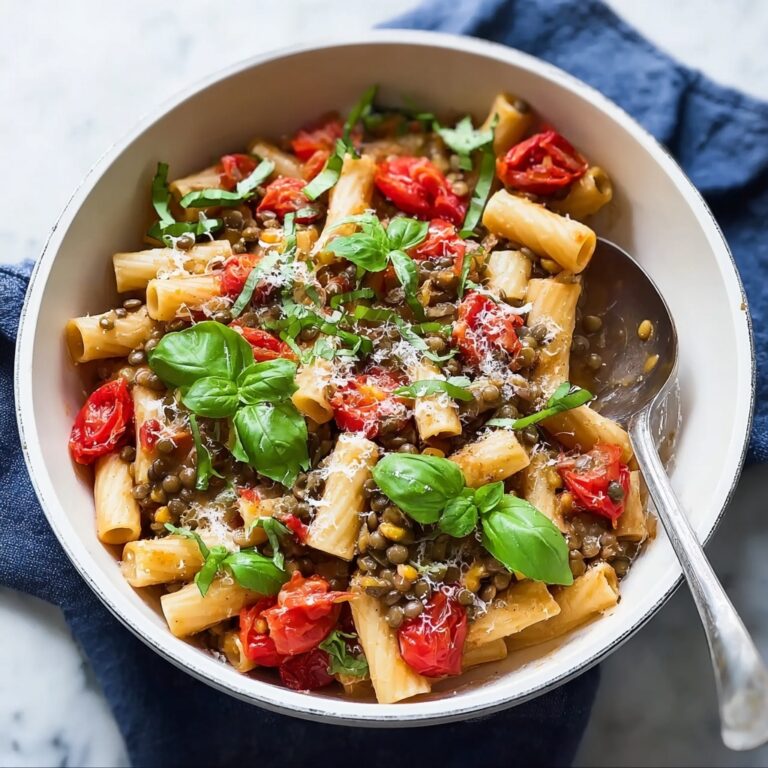 One Pot Lentil Pasta: A Quick and Nutritious Meal Recipe