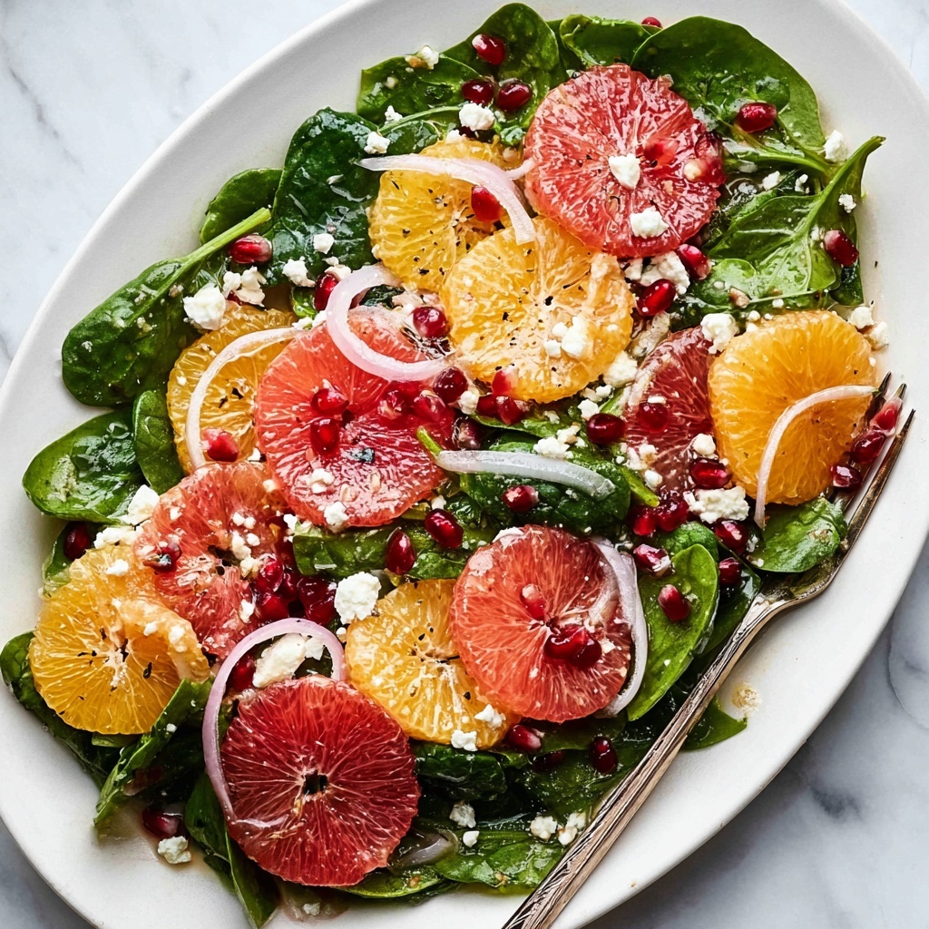 Winter Citrus and Pomegranate Salad with Feta Recipe - Recipe Image
