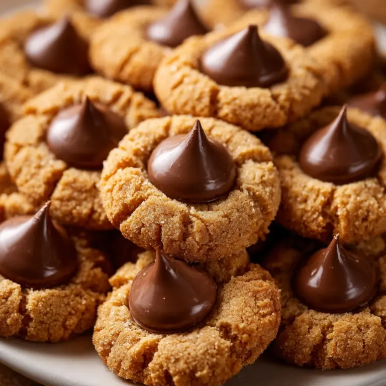 Peanut Butter Blossoms Recipe