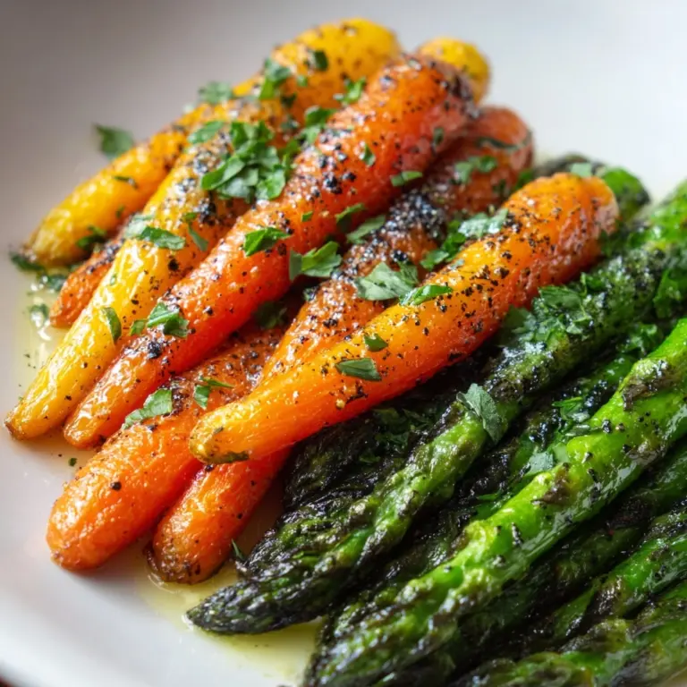 Roasted Asparagus & Carrots Recipe