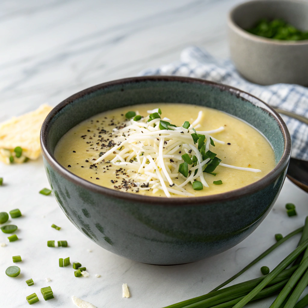 Easy Crock Pot Potato Soup Recipe - Recipe Image