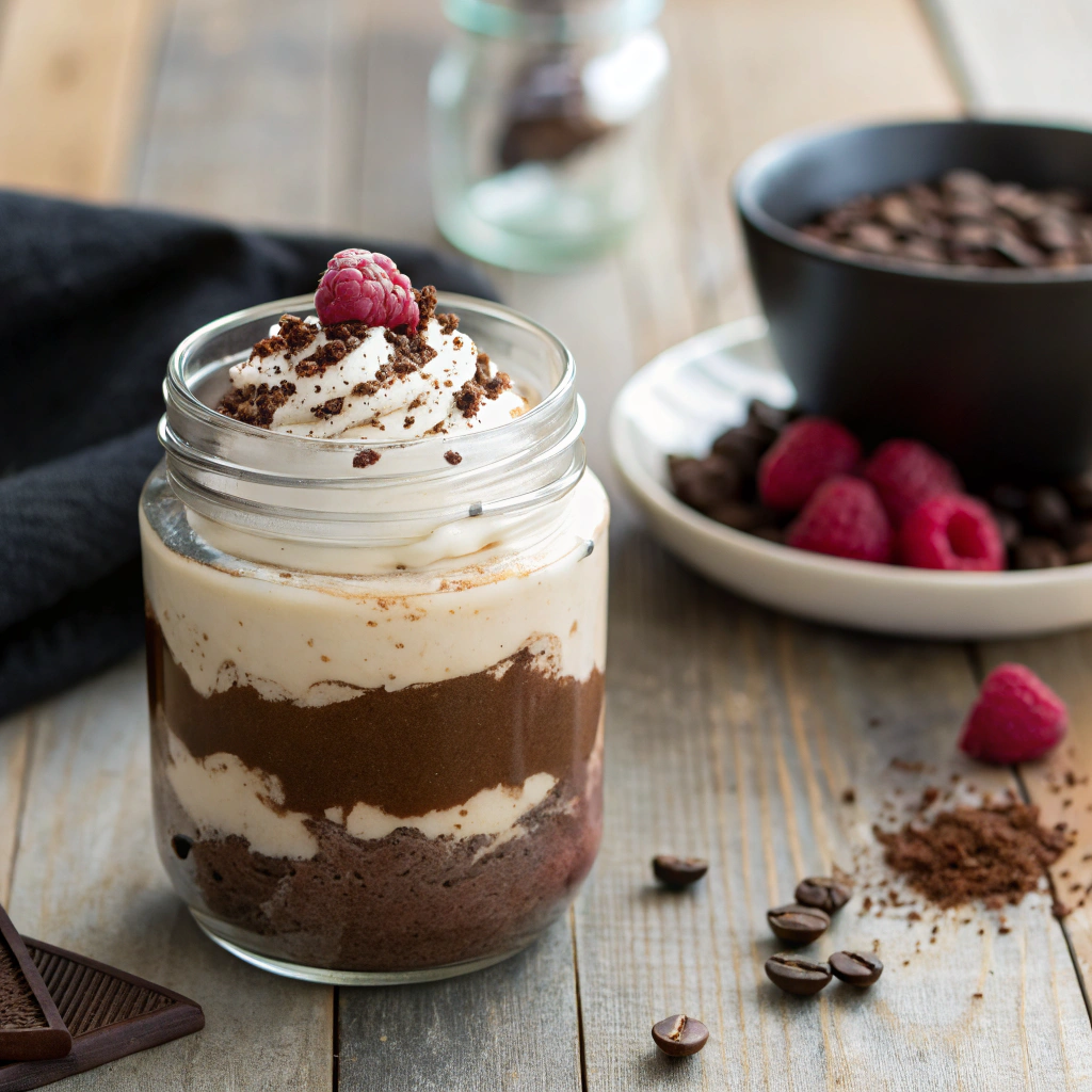 Protein Tiramisu Pudding Recipe - Recipe Image