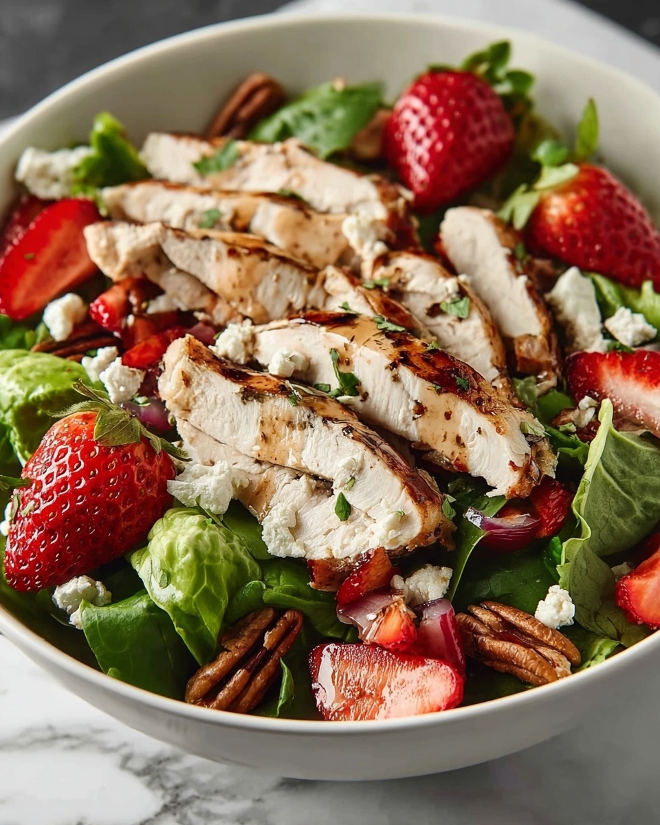 Strawberry Chicken Salad Recipe - Recipe Image