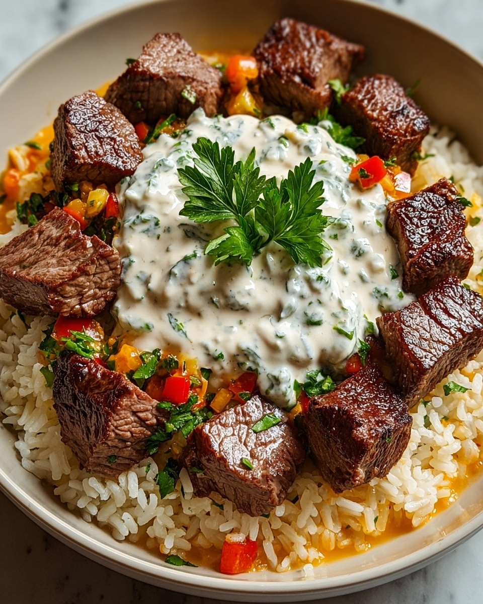 Steak Queso Rice: The Ultimate Comfort Food Recipe - Recipe Image