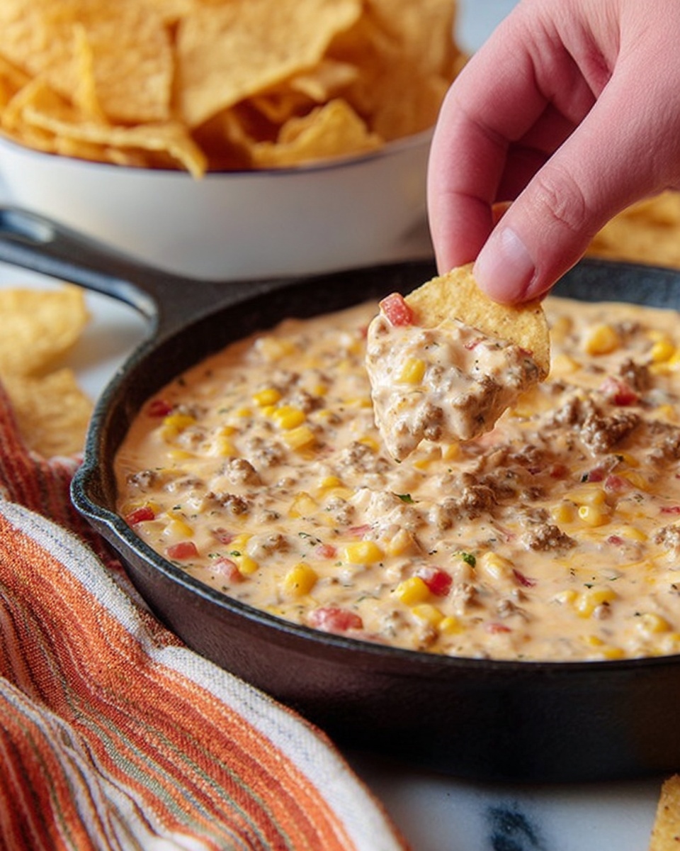 Cheesy Sausage Dip Recipe - Recipe Image