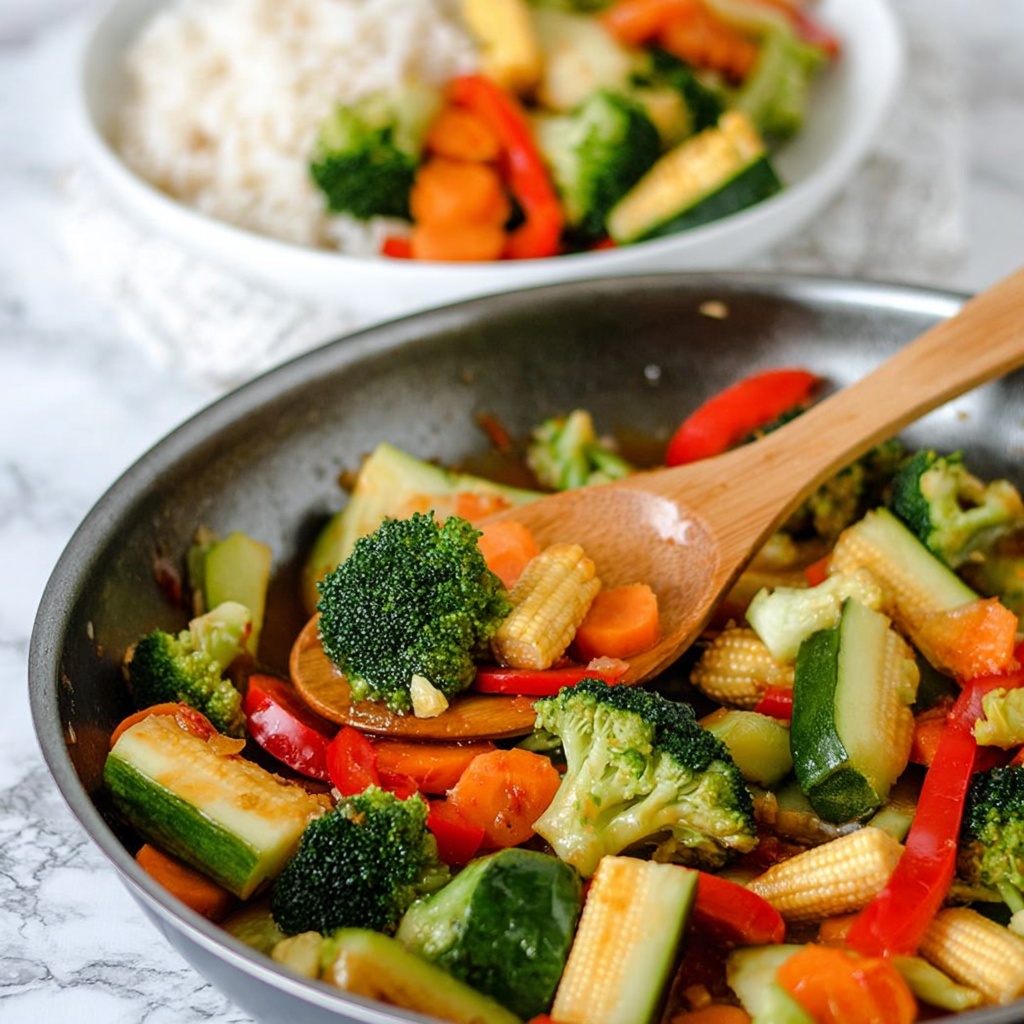 Easy Vegetable Stir Fry Recipe - Recipe Image