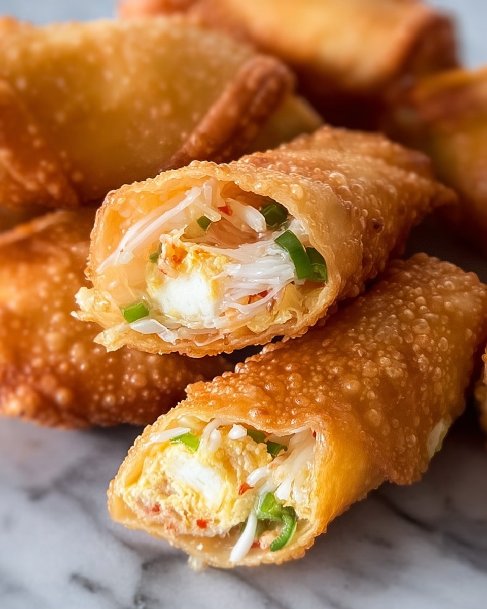 Crab Cake Egg Rolls Recipe - Recipe Image