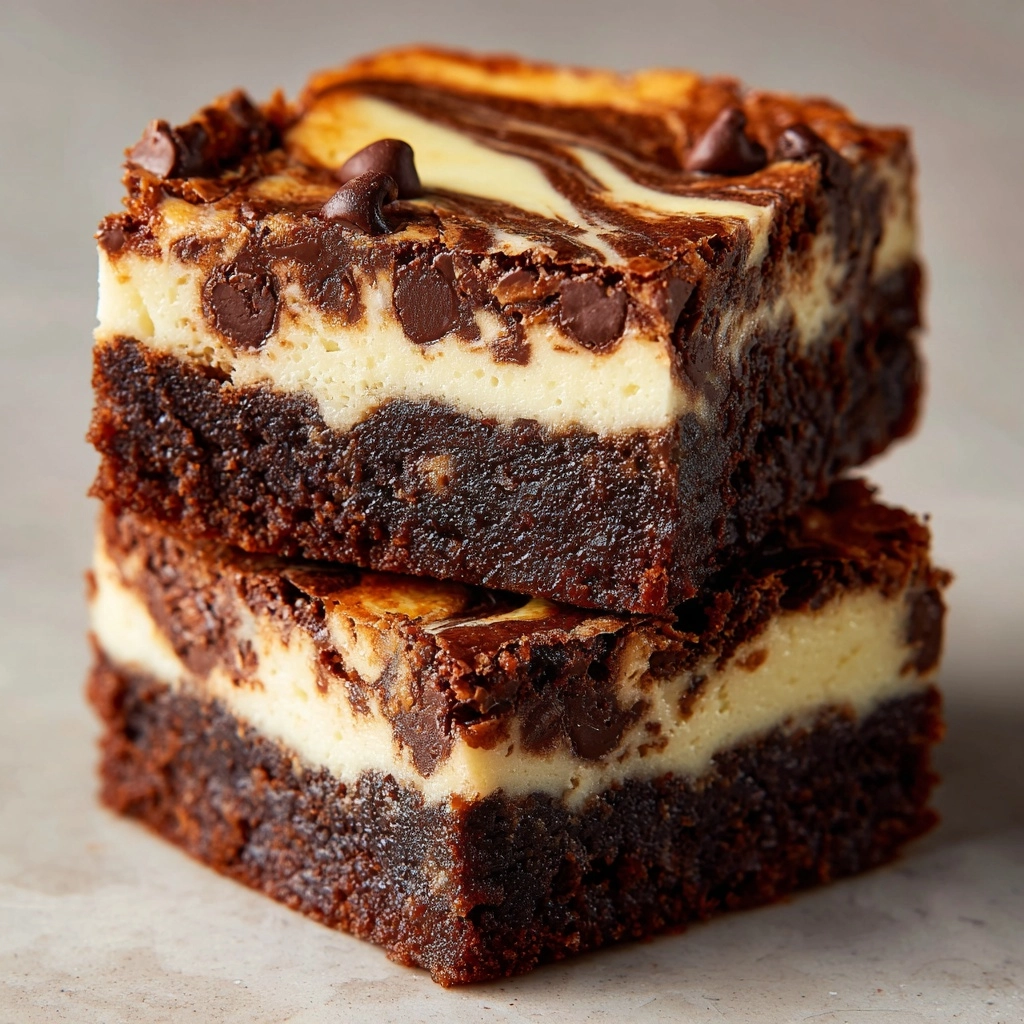 Cheesecake Brownies Recipe - Recipe Image