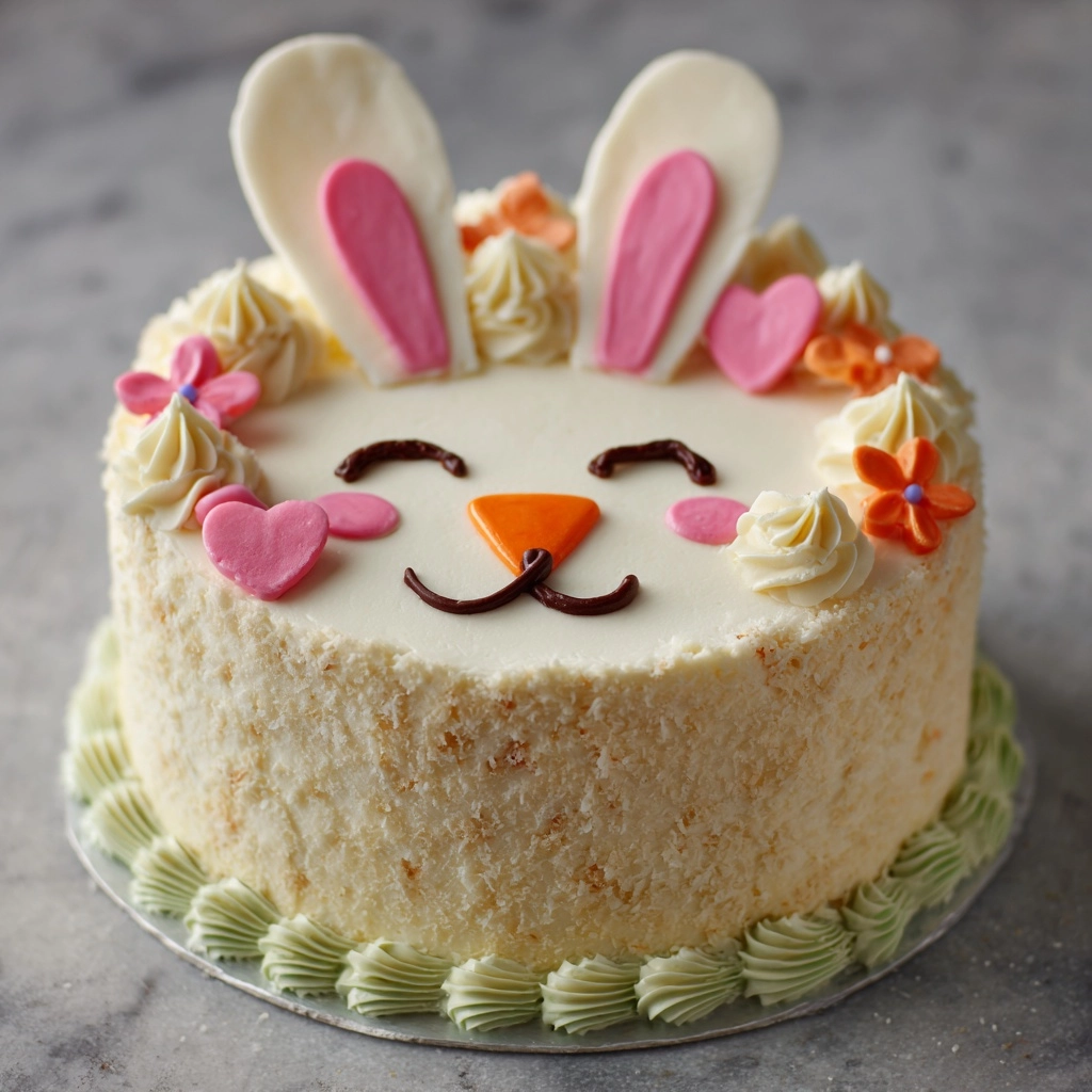 Easter Bunny Cake Recipe - Recipe Image