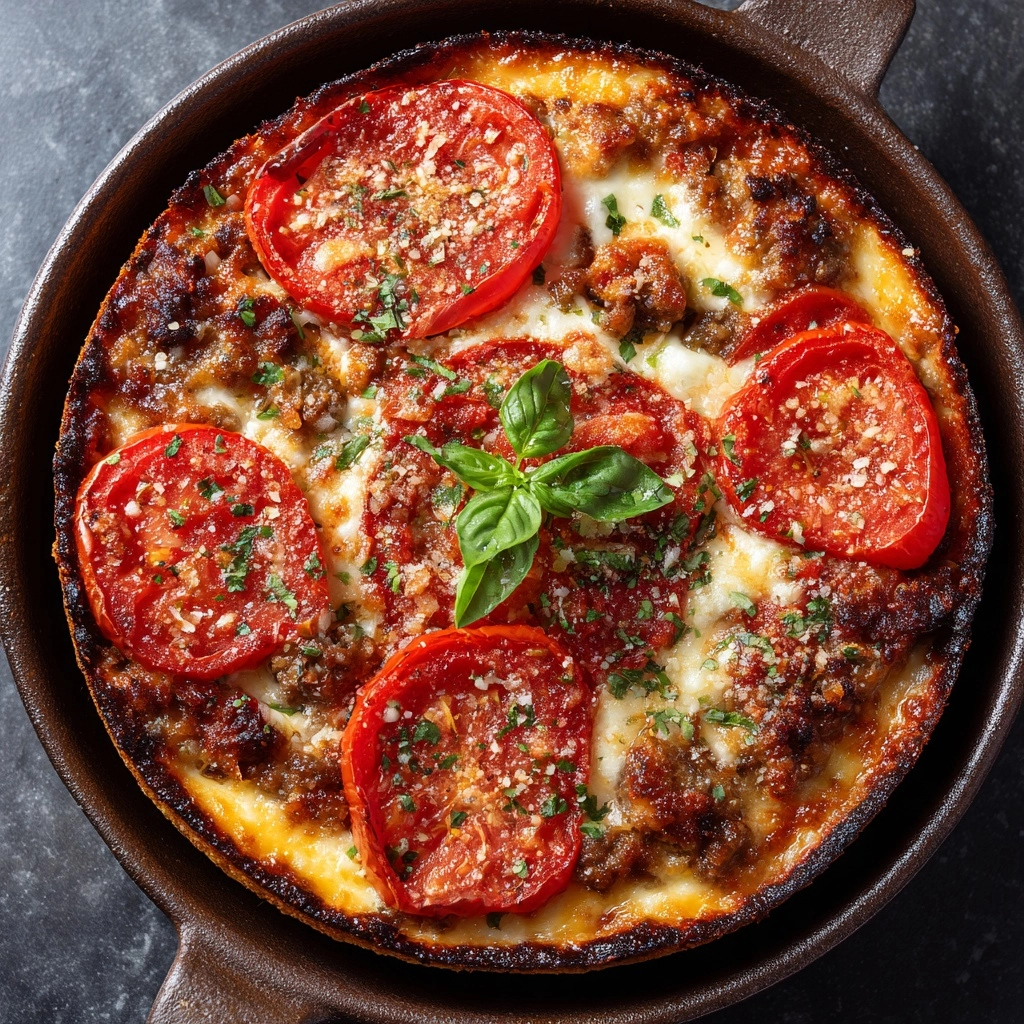 High Protein Pizza Bowls Recipe - Recipe Image