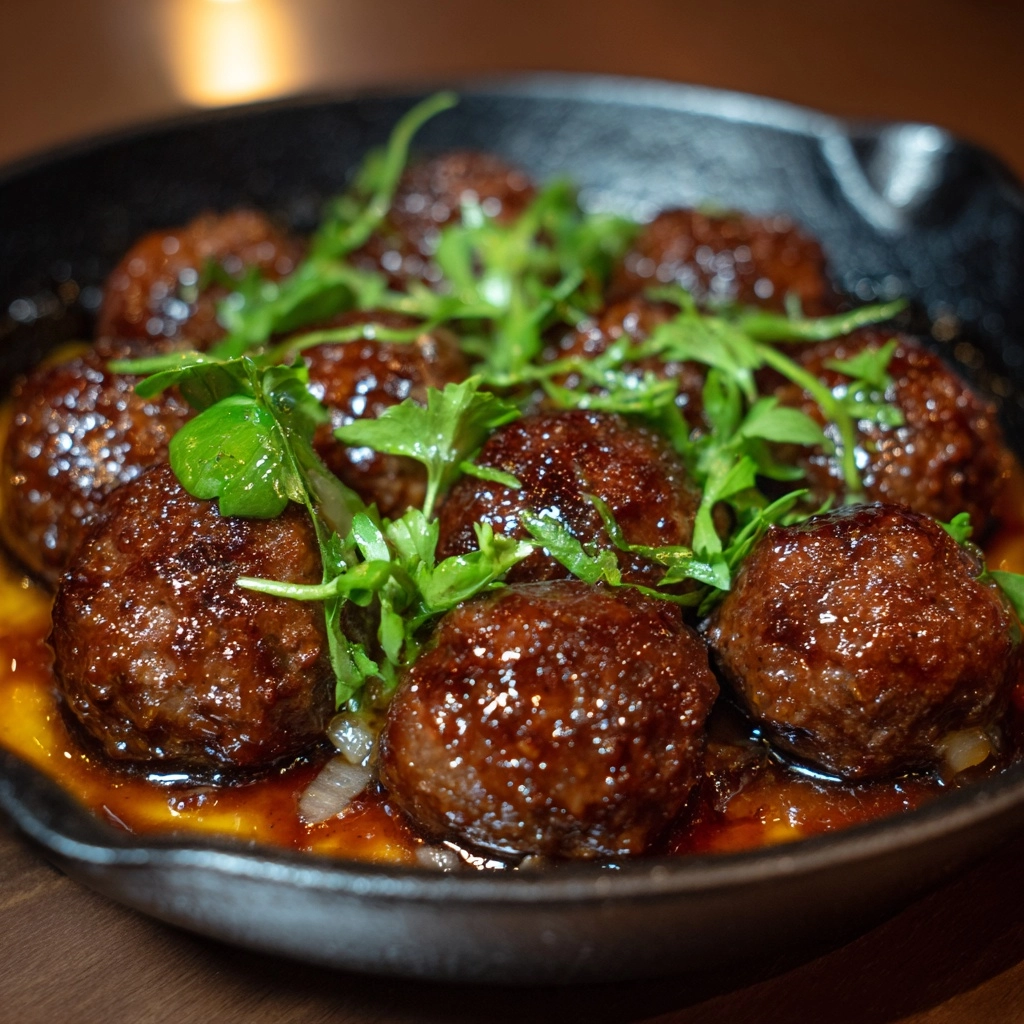 Mongolian Meatballs Recipe - Recipe Image