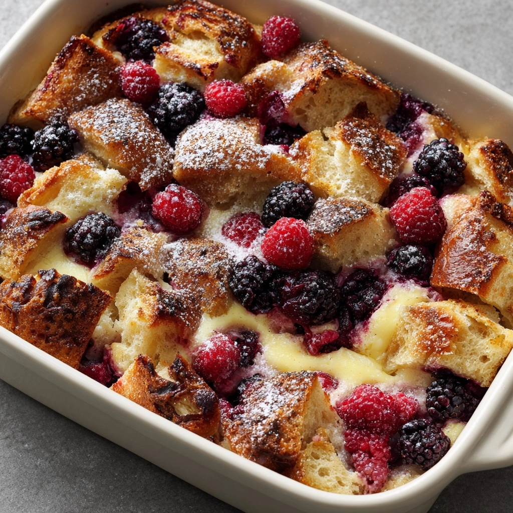 Berry Croissant Bake Recipe - Recipe Image