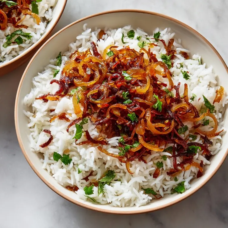 French Onion Soup Baked Rice Recipe
