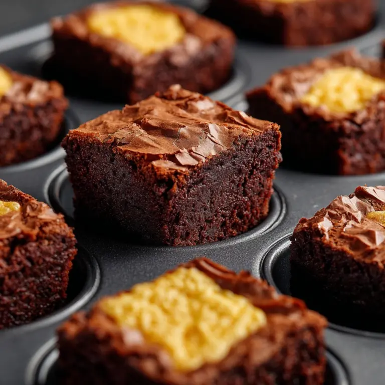Crispy Edge Brownie Bites Recipe
