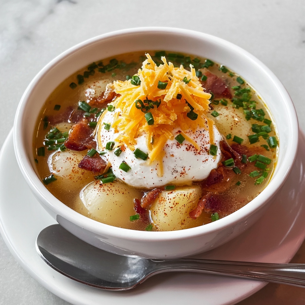 Loaded Baked Potato Soup Recipe - Recipe Image