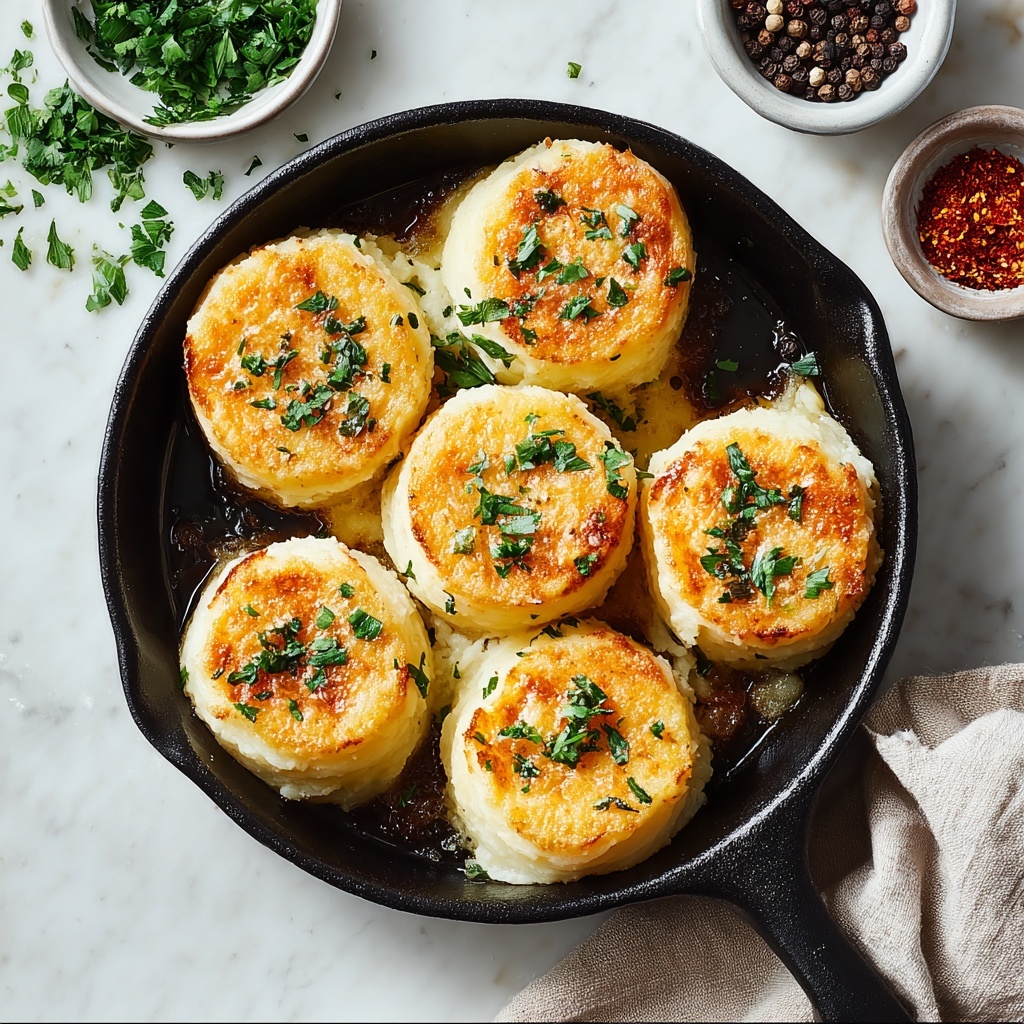 Cheesy Mashed Potato Puffs Recipe - Recipe Image