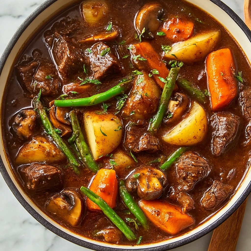 Hearty Chicken Stew with Vegetables and Tomatoes Recipe - Recipe Image