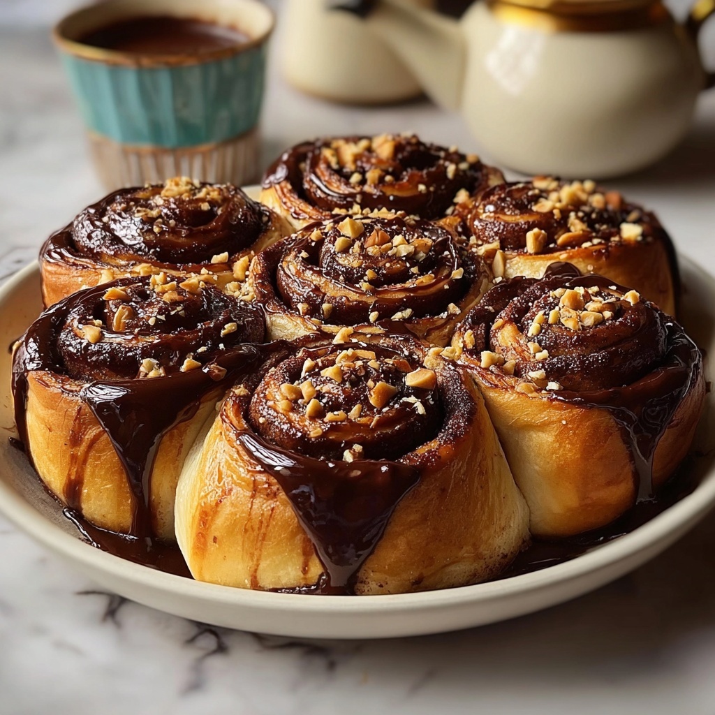 Twist & Shout Chocolate Hazelnut Rolls Recipe - Recipe Image