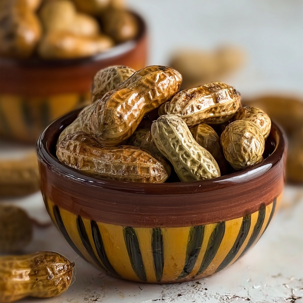 Dill Pickle Boiled Peanuts Recipe - Recipe Image