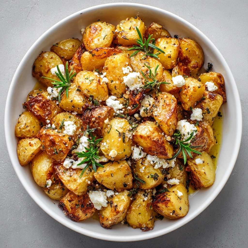 Baked Feta Potatoes Recipe - Recipe Image