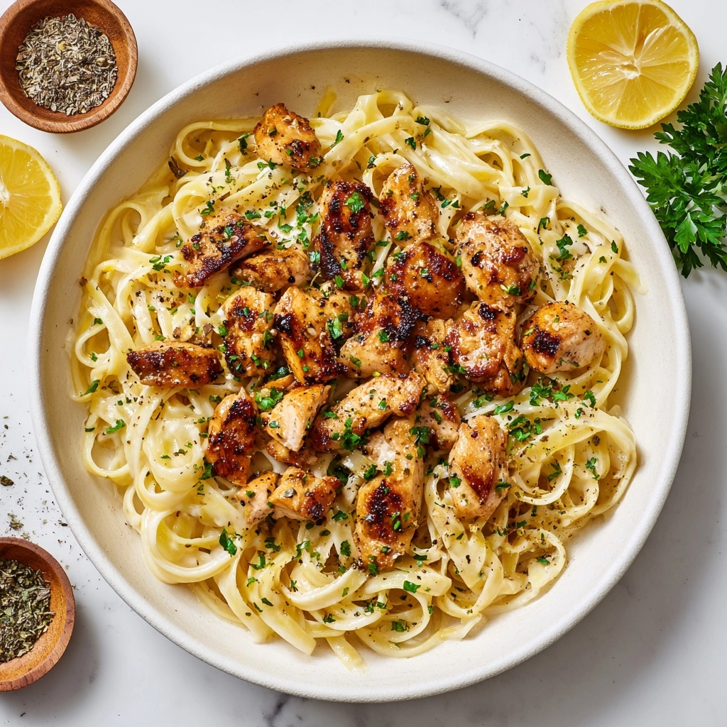 Cowboy Butter Chicken Linguine Recipe - Recipe Image