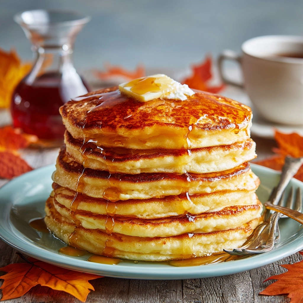 Sweet Potato Pancakes with Maple Syrup Recipe - Recipe Image