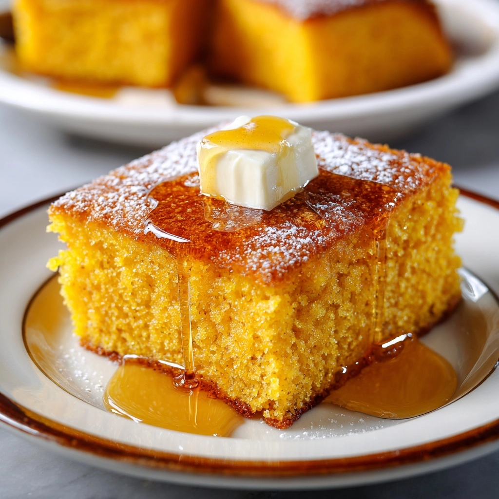 Honey Butter Sweet Potato Cornbread Recipe - Recipe Image