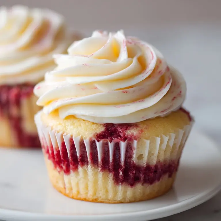 Lemon Raspberry Cupcakes Recipe