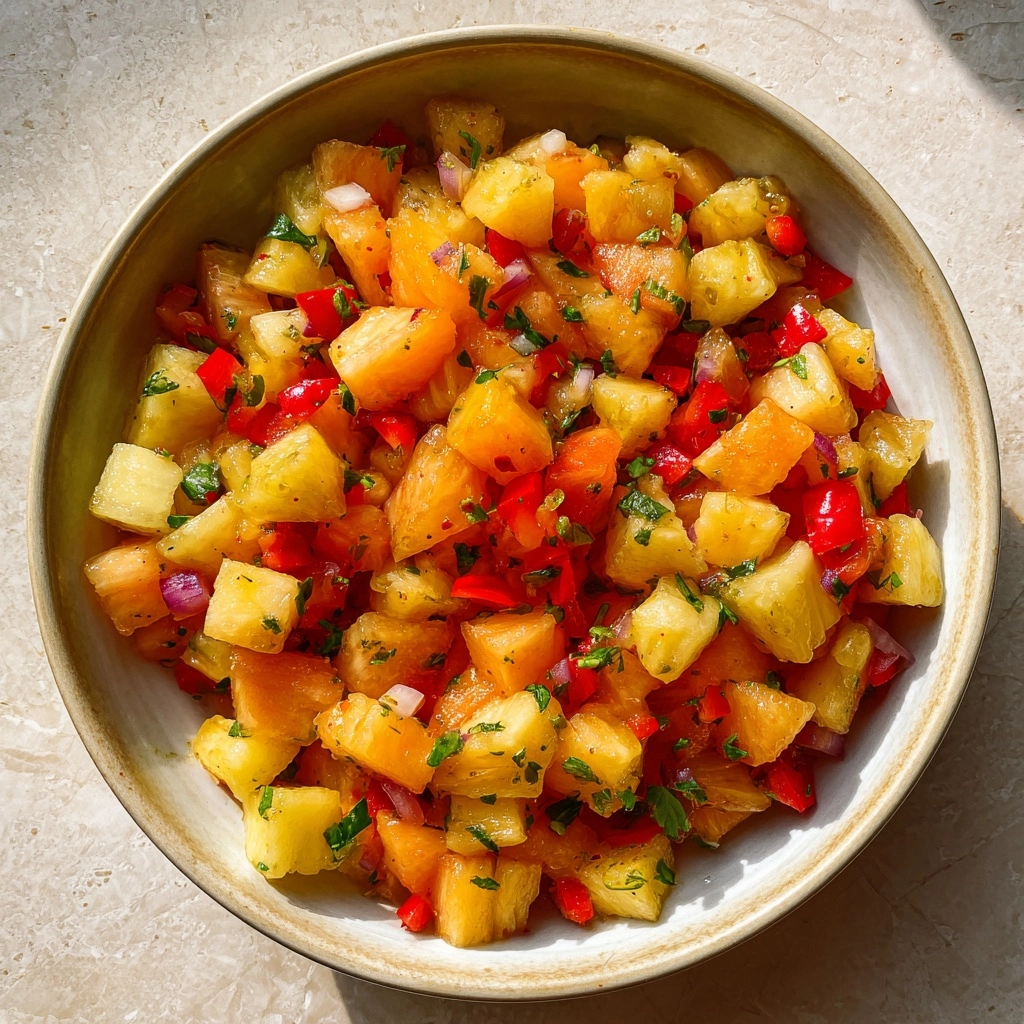 Pineapple Mango Salsa Recipe - Recipe Image